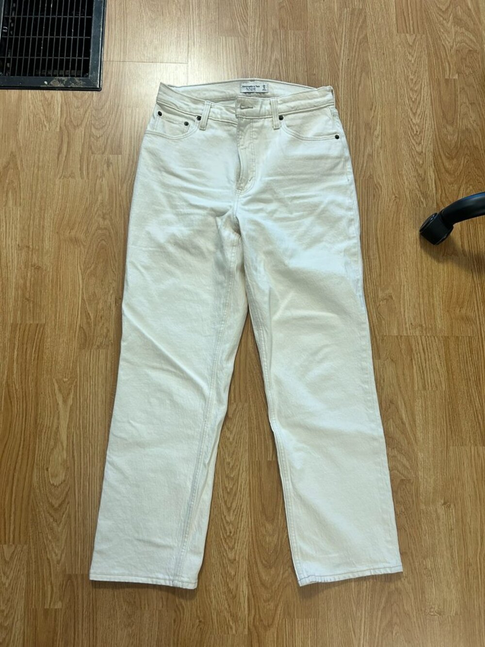 Abercrombie White Jeans